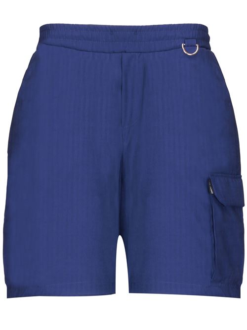 Midnight blue men's shorts Family first | PSS2401DARK BLUE